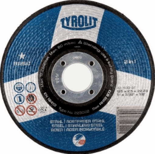 Picture of Hyde 230mm Metal Cutting Flat Disc