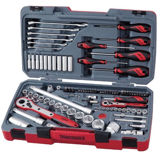 Picture of Teng T1424 24 Piece 1/4'' Drive Socket Set 