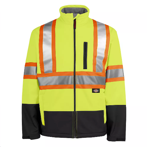 Picture of Dickies SA22045 M/Way Safety Jacket Yellow