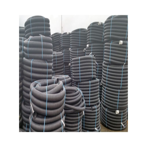 Picture of Polypipe LD100100BLK 100mmx100m Black Land Drain Perf.