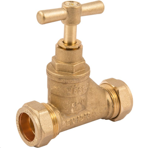 Picture of Copper Ftg Kut.551 Stopcock Cxc 15mm