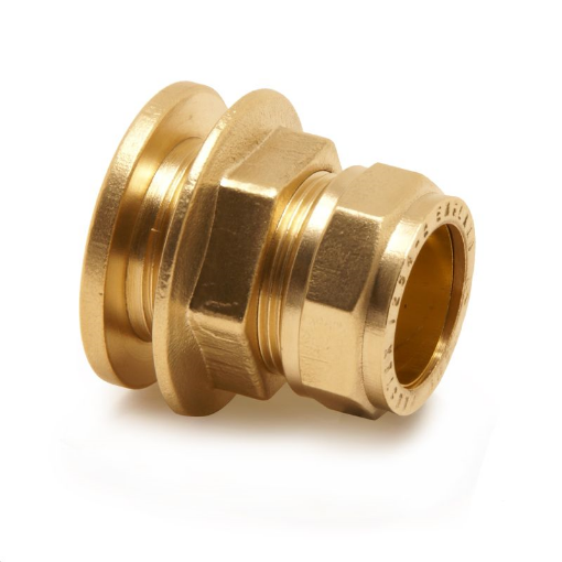 Picture of Copper Ftg Kut.650 Flanged Tank Connector 15mm