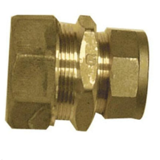 Picture of Copper Ftg Kut.710 Straight Coup. Plxpl 25mm