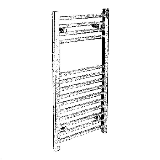 Picture of Vogue DR015 Draco towel rail 500 x 1300