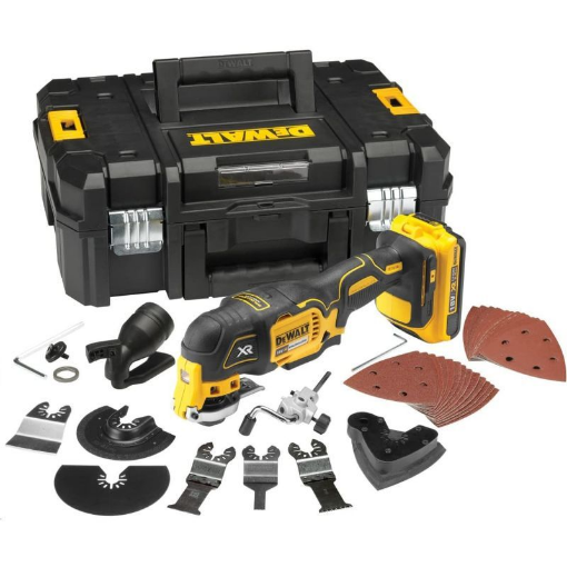 Picture of Dewalt DCS355D1 18v Multi Tool 1 x 2amp Plus 35 Accessories