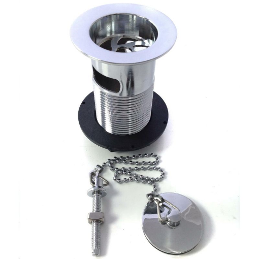 Picture of DCA SW221CSMP Basin Waste Slotted 1 1/4'' C/W Chain/Stay/Plug